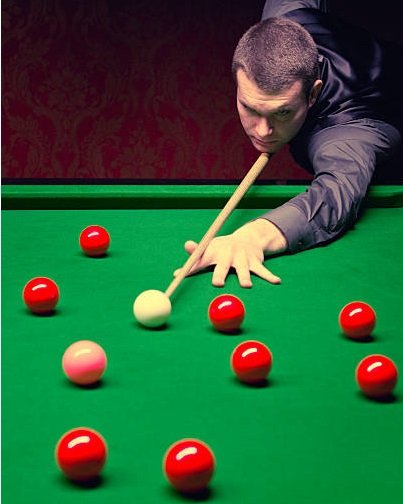Playing Snooker at Snooker 24 Hours